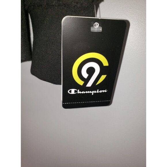 Champion NEW Black Brushed-Back Fleece Full-Zip Hoodie Medium - Picture 5 of 5